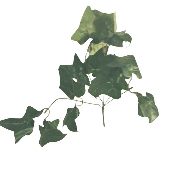 Artificial Ivy Vine Stem Branch Pick Green Leaves Floral Craft Decoration - Picture 5 of 6